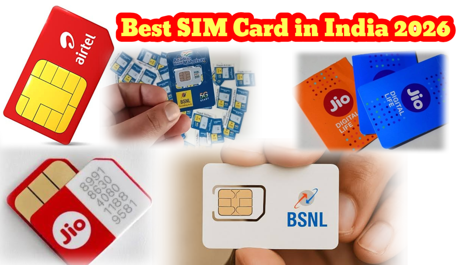 India Mein Best SIM Kaunsa Hai 2026