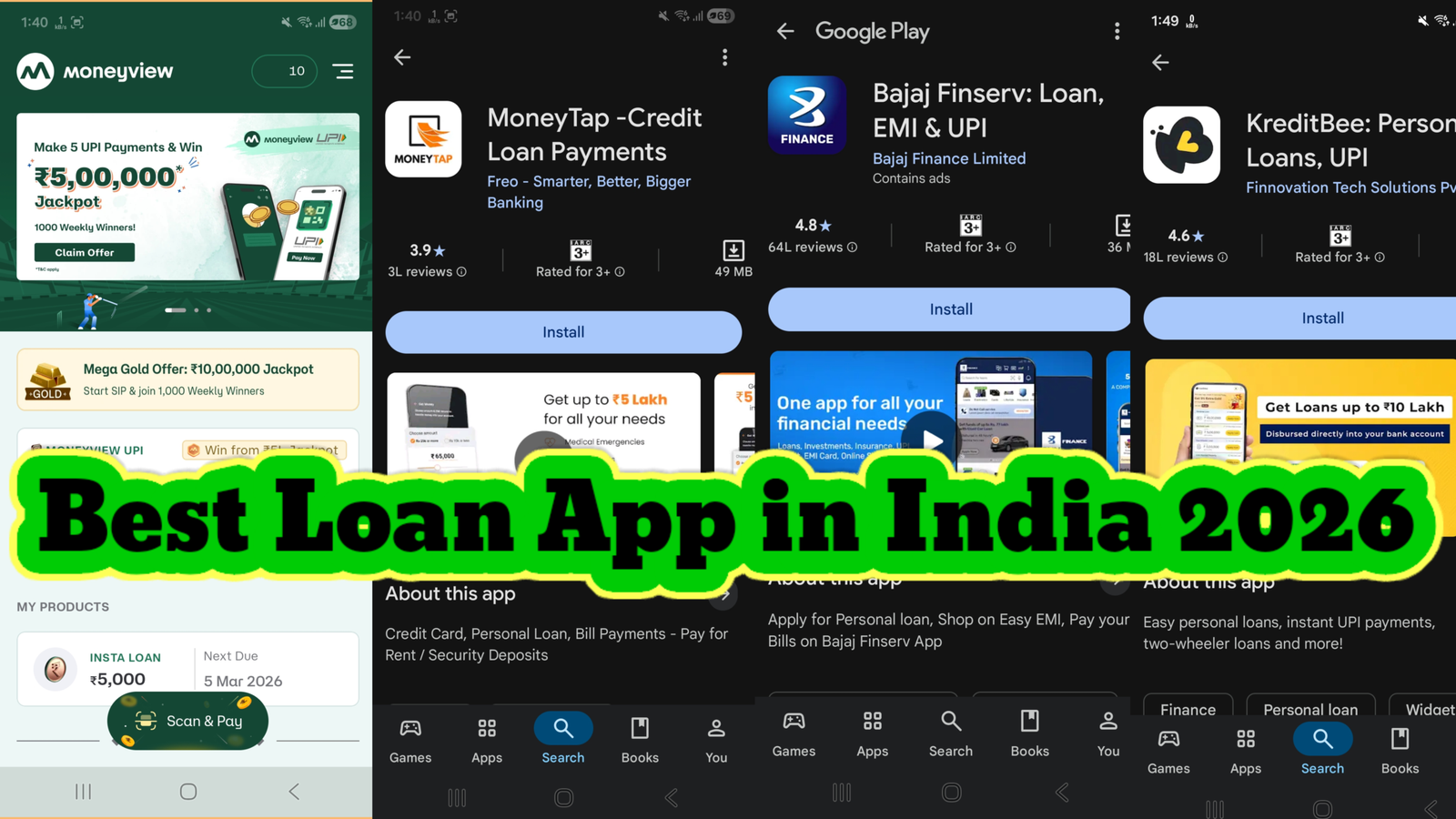 Loan App in India 2026 – Instant Personal Loan देने वाले Top Trusted Apps